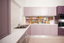 Secret Splashback Pantry