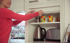 Tambortech's Appliance Cupboard Tambour Door