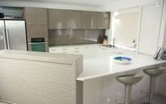 Tambortech's Splashback Storage Tambour Door